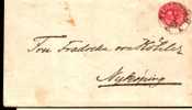 Doc Suède >    1855-19 > Lettres & Documents Suède 15 Février 1893 Cover - Lettres & Documents