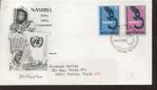 Fde52  Fdc United Nations Namibia Liberty Justice Cooperation 1978 - Sonstige & Ohne Zuordnung