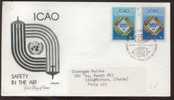 Fde53  Fdc United Nations Icao Safety In The Air 1978 - Otros & Sin Clasificación