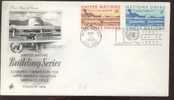 Fde87  Fdc United Nations 1969 Building Series Santiago Chile - Other & Unclassified