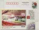 Indoor Basketball Gymnasium,China 2001 Zhejiang College Of TCM Advertising Pre-stamped Card - Basket-ball