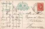 6599. Postal BURGOS 1909  Iniciativa Privada Cafe Torrefacto - Storia Postale