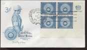 Fde120  Fdc United Nations 1957 Emergency Forces - Autres & Non Classés