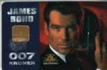 DENMARK  007 KR  JAMES BOND  MOVIE  FILM   MINT IN BLISTER CHIP  READ DESCRIPTION !! - Dänemark