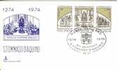 VATICANO FDC 1974 SAN TOMMASO D´AQUINO - Teología