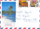 POLYNESIE FRANCAISE - 1987 : Y. 134,274 : Trav. Letter : ORNAMENT,ORNEMENT,FOLKLORE,FEMME,WOMAN,TOURISME,TOURISM, - Other & Unclassified