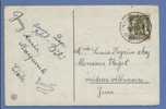 420 Op Kaart Met Treinstempel (ambulant)  ARLON-BRUXELLES 4 - 1935-1949 Small Seal Of The State