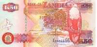 ZAMBIE   50 Kwacha  Daté De 1992    Pick 37b  Signature 11     *****BILLET  NEUF***** - Sambia