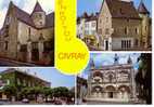 CIVRAY  -  4 Vues :  Maisons Anciennes - L´Eglise - La Mairie  -  N° 2 363 - Civray