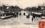 13 MARSEILLE Prado, Vu De La Plage, Animée, Tramways, Ed NG 8, 1910 - Castellane, Prado, Menpenti, Rouet