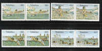 Tokelau 1980 Swimming & Surfing Blk Of 2 MNH - Tokelau