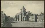 (91) SAINT-VRAIN  L'église Et La Place - Saint Vrain