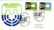 ITALIA FDC "VENETIA" 1979  ELEZIONE PARLAMENTO EUROPEO. VIAGGIATA - Andere & Zonder Classificatie