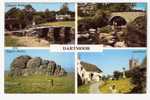 DARTMOOR : Clapper Bridge, Dartmeet, Haytor Rocks, Lustleigh ; Postée De Torquay ; B/TB - Torquay