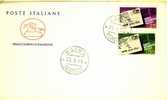 ITALIA FDC "CAVALLINO" 1968 CODICE DI AVVIAMENTO POSTALE II EMISSIONE - Codice Postale