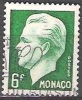 Monaco 1951 Yvert 365 O Cote (2015) 1.10 Euro Prince Rainier III - Used Stamps