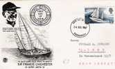 ElI025 / GROSSBRITANNIEN -  Weltumseglung 1967,  FDC,  Mit Segelschiff Auf Marke - 1952-1971 Pre-Decimal Issues