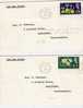 ElI031/  Grossbritannien -  4 Briefe (4 Covers)  1964, Ausgabe Zum Botanischen Kongress,, Komplett - 1952-1971 Em. Prédécimales