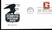Fdc Usa 1981 Philatélie & Monnaies Domestic Postage Rate Aigle - Sonstige & Ohne Zuordnung