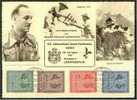 LIECHTENSTEIN, SCOUT CONFERENCE 1953 SPECIAL CARD - Covers & Documents