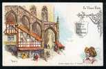 ROBIDA - Rare Série Des Magasins Du BON MARCHÉ - Le Vieux Paris - Grands Degrés De La Ste Chapelle - CARTE PRÉCURSEUR - Robida