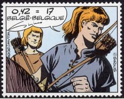 BELGIQUE 2849 ** MNH TIMOUR De SIRIUS ( Journal SPIROU ) Comics Bédé Strip Cartoon - Cómics