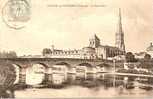 St Savin Sur Gartempe :beau Plan Sur Le Pont Neuf En 1900 - Saint Savin