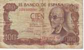 Espagne Spain 100 Pesetas 17 De Noviembre 1970 P152a - 100 Peseten