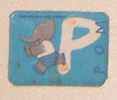 Magnet - Babar Lettre P - - Magnets