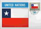 CPJ Nations Unies 1984 Drapeaux Chili - Buste