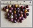 Lot De 20 Perles En Véritable Moukite 4mm - Pearls