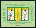 3175 Bulgaria 1982 Football Espana 82 BLOCK  ** MNH / Ergebnisse Der Fussballweltmeisterschaft, Spanien - 1982 – Spain