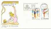Espagne FDC 1985 "Gymnastique Rythmique" Yvert 2431/2 - Gymnastik