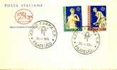 ITALIA FDC "CAVALLINO" 1974  E U R O P A.  S C U L T U R E - 1974