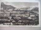 FRANCE BARCELONNETTE EN HIVER COL D'ALLOS 1942 TIMBRE PETAIN EN LETTRE TAXEE - Barcelonnette