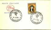 ITALIA FDC "CAVALLINO" 1974  SAN TOMMASO D´AQUINO FILOSOFO TEOLOGO 1226-1274 - Theologen