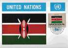 CPJ Nations Unies 1983 Drapeaux Kenya - Buste