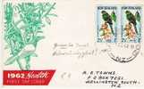 NZ009/ Papagei-Marke Auf FDC Von Campbell-Island 1962 (Kakariki) - Briefe U. Dokumente