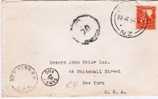 NZ013/ 1943 Maori-Haus, Nachporto USA. 4 Cents Due, - Briefe U. Dokumente