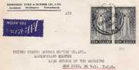 NZ019/ Brief Mit  Peace-Denkmal, Mf. 1947/USA - Covers & Documents