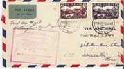 NZ033/ Weihnachts-Flug 1931, Mit 2 Flugpostmarken - Covers & Documents