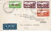 NZ034/ 1934, Luftpost Nach England. Schöne Frankatur. - Briefe U. Dokumente