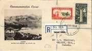 NZ036/ Centennial Exhibition, 1940(Goldgewinnung Und Kauri) FDC. - Storia Postale