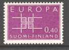 Europa CEPT 1963: Finland / Finlande / Finnland ** - 1963