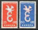 Europa CEPT 1958: Italie / Italy / Italien ** - 1958