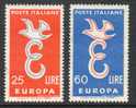 Europa CEPT 1958: Italie / Italy / Italien ** - 1958