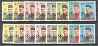 AFGHANISTAN, BOY SCOUTS, SET PERF + IMPER MINT NEVER HINGED **! - Other & Unclassified