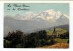 Combloux: La Chaine Du Mont Blanc Vue De Combloux (07-1592) - Combloux
