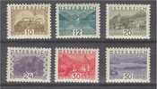 AUSTRIA, 6 STAMPS "SMALL LANDSCAPES", ALL MINT  NEVER HINGED **! - Ungebraucht