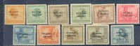 Ruanda-Urundi Ocb Nr : 50 - 60 (*) Sans Gomme (zie Scan) - Unused Stamps